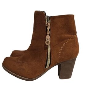 Brown Ankle Booties
